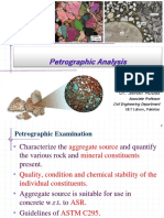 Petrographic Analysis: Dr. Safeer Abbas