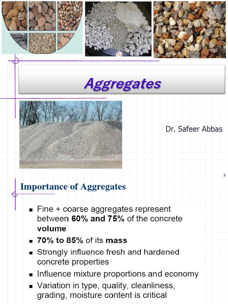 Aggregates Chapter 3 | PDF