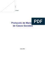 Protocolo de Manejo de Casos Sociales - Junio 2011