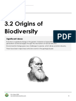 3.2 Origins of Biodiversity
