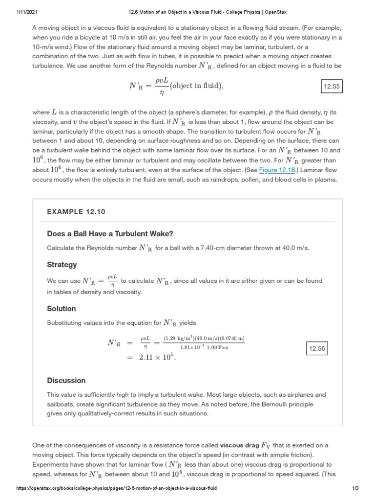 Understanding Fluid Dynamics Laminar and Turbulent Flow of Objects