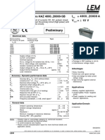 Preliminary: Current Transducers HAZ 4000..20000-SB I 4000..20000 A V 10 V