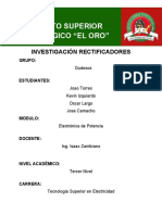 Ejercicios Rectificadores