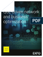 Qoe-Driven Network and Business Optimization: White Paper