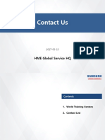Contact Us: HME Global Service HQ