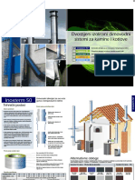 Dvostijeni Izolirani Dimovodni Sistemi Za Kamine I Kotlove: Inoxterm 50 Peleterm 25 Alternativ 25