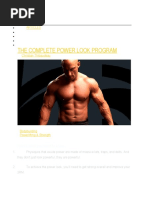 The Complete Power Look Program: Forums Blogs Videos Biotest Store