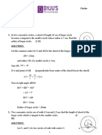 10TH Cbse - Circles