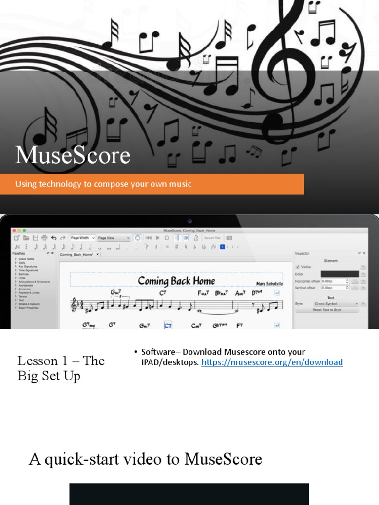 Musescore Project Yr 10 | PDF | Clef | Chord (Music)