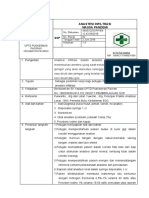 Sop Anastesi Infiltrasi (PKM Paciran) Massa Pandemi