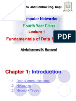 Computer Networks: Fourth Year Class