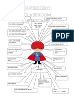 Classroom Language Superheroe