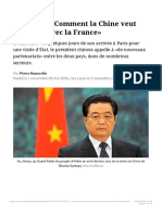 Hu Jintao - Comment La Chine Veut Coopérer Avec La France