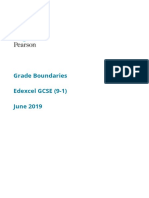 1906 GCSE 9 1 Subject Grade Boundaries PDF