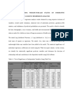 Factors Determining Weight-For-Age Status of Under-Five Children:-Multiple Logistic Regression Analysis