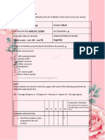 LAC Session Report Form