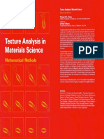 Bunge TextureAnalysis PDF