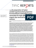 Facile Preparation of Water-Soluble Hyperbranched