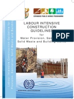 Labour Intensive Construction Guideline 2011 PDF