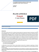 Plans Annuels FR 4ap 20 21 PDF