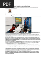 The Agenda Behind Teacher Union