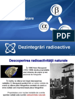 Radiatii Nucleare Dezintegrari Radioactive