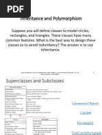 CSE215-B4-Inheritance and Polymorphism PDF