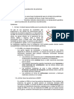 Grupo 3 - Método Genético en Producción de Proteinas