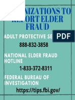 Organizations Against Elder Fraud 1