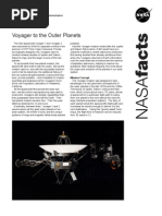 NASA Facts Voyager To The Outer Planets 2007