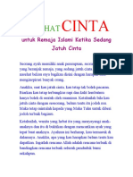 Nasehat Cinta untuk Remaja Islami