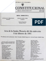 Gaceta Constitucional No. 003 Febrero 06 de 1991