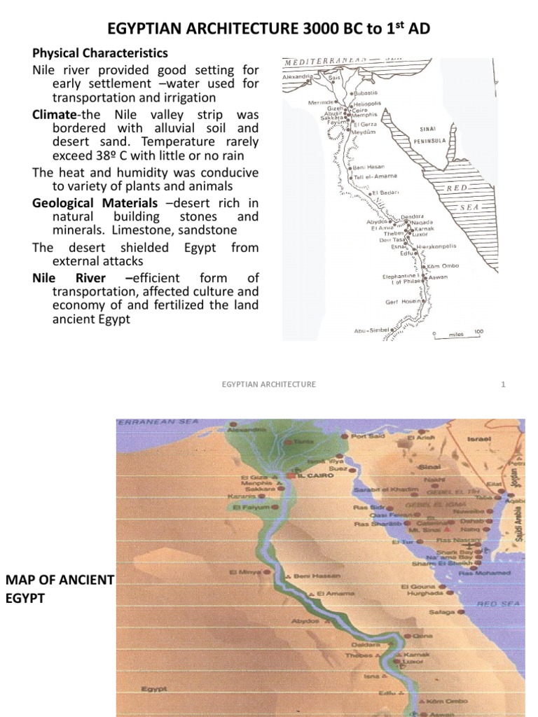 Ancient Egyptian Architecture Overview | PDF | Ancient Egypt | Egyptian ...