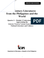 21st Century Literatures From The Philippines and The World