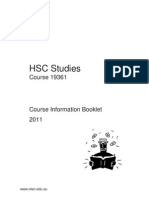 HSC Studies: Course 19361