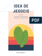 IDEA DE NEGOCIO PRIMER AVANCE, PORTADA  (EQUIPO 1)