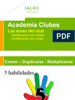 7.clase Areas Del Club y Certificacion