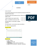 Primera Clase de Curso Excel