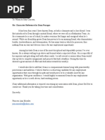 Character Statement Writing Guidelines | PDF | United States Air Force