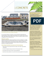 Managing Concrete Washout: DEQ Rules Effective 12/15/15
