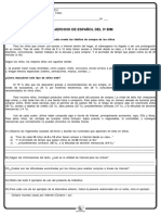 Bloco de Questao 3bim Espanhol 6ano A - B Ef PDF