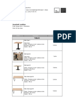 Tableau Quantitatif - Mobiliers - BW03