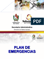 16.1 Socializacion Plan de Emergencia 2019