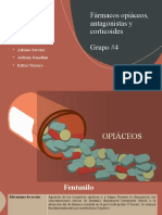 Fármacos opiáceos, antagonistas, corticoides_Grupo#4