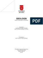 Informe de Laboratorio Rocas Igneas