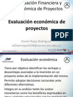 Clase 2 - Evaluación Económica de Proyectos