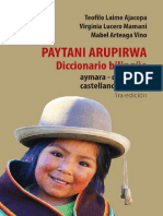 Diccionario Aymara-Castellano, Teofilo Laime, Virginia Lucero y Mabel Arteaga PDF