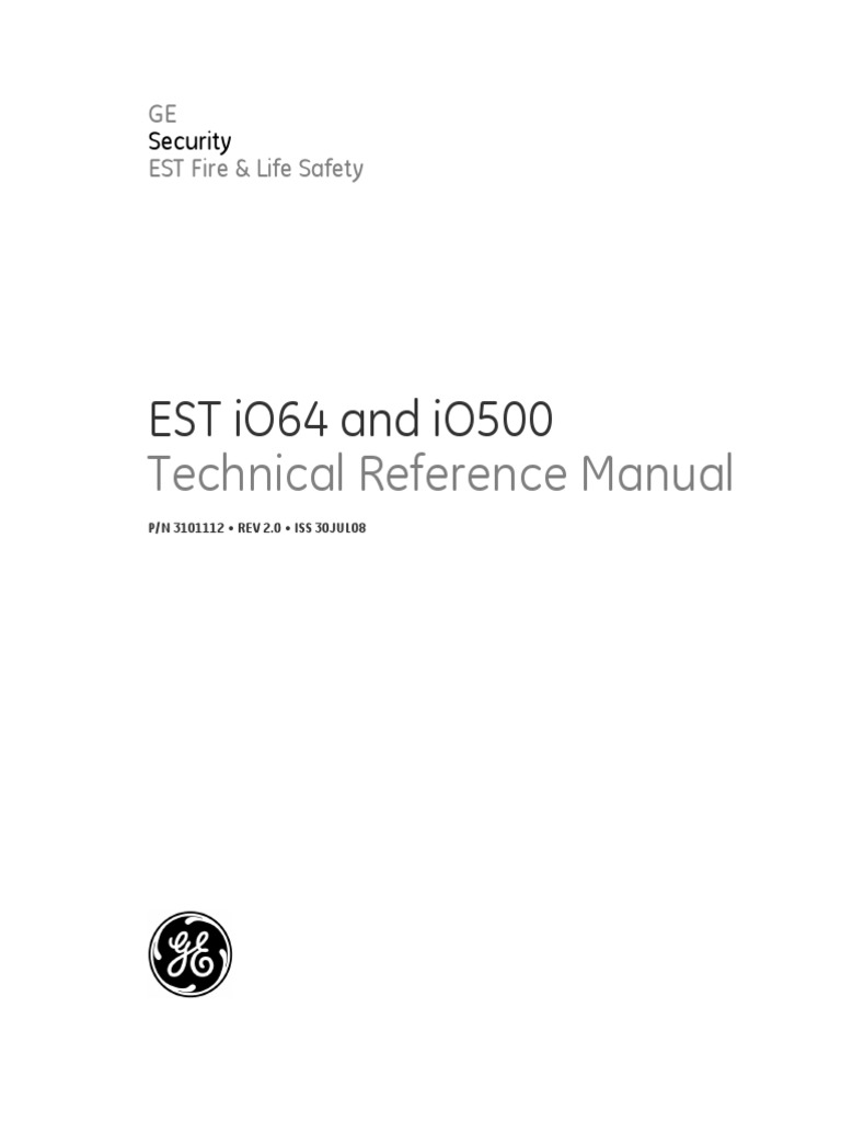 ESTEST Io64 and Io500 Technical Reference Manual PDF Download Free