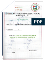 Guido - Gualaquiza - Matematica - CALCULO DE RON-DERIBADA MEDIANTE EL-PROCESO DE-LIMITE