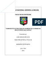 Universidad Nacional Agraria La Molina: Facultad de Zootecnia